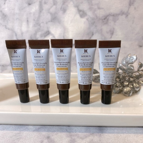 Kiehls Powerful-Strength Line-Reducing Concentrate - Set of Five, 5 x 5 ml, NEW - Picture 2 of 9